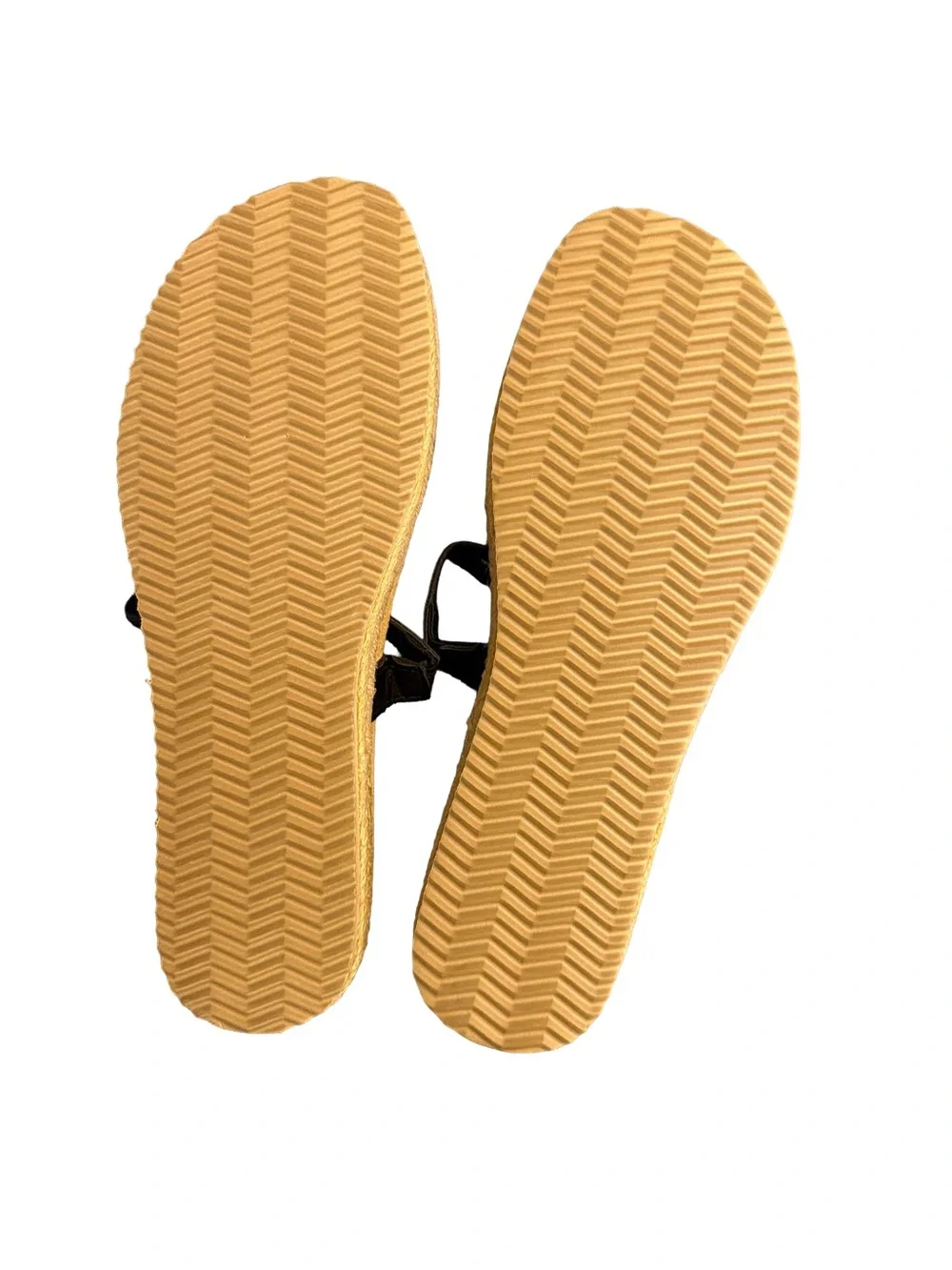 Easy Street Women’s Song Triple-Strap Toe-Loop Song Sandals, Black, Size 8 NWT